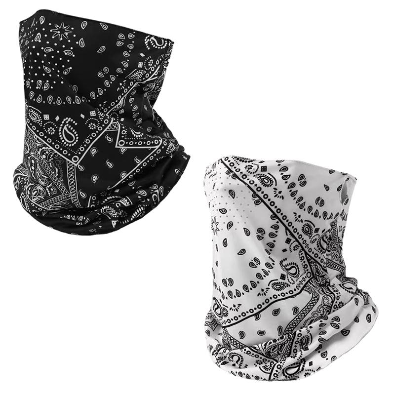 Fashion Breathable Sunscreen Mask For Men Women Summer Face Neck UV Protection Ear Scarf Outdoor Sports Mountaineering Scarf