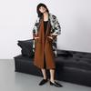 Light luxury alphabet flower scarf women's autumn and winter air-conditioned room with shawl double-sided imitation cashmere warm scarf