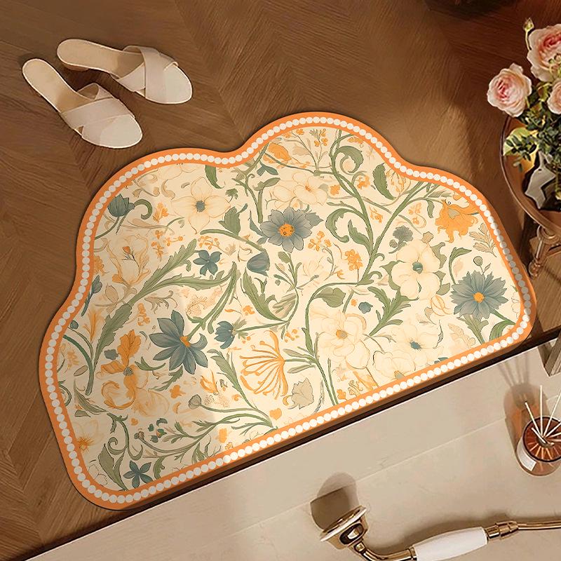 American Style Diatomaceous Earth Non-Slip Quick-Drying Bathroom Entrance Mat