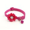 8pcs Adjustable Flower Dog Collar for Small, Medium, and Large Dogs and Cats - Stylish and Comfortable Pet Accessory