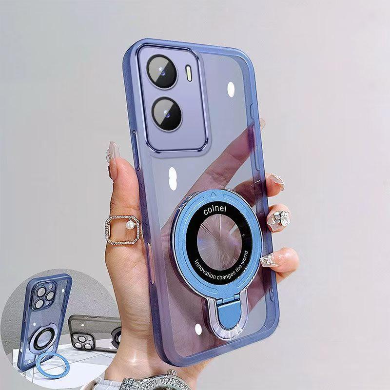 Shockproof Magnetic Bracket Phone Case for Xiaomi 15T 13T 14T Pro 17 Pro Max  Poco F8 X6 X7 F7 M7 Pro Ultra Clear Stand Cover for Redmi Note 15 14 Pro