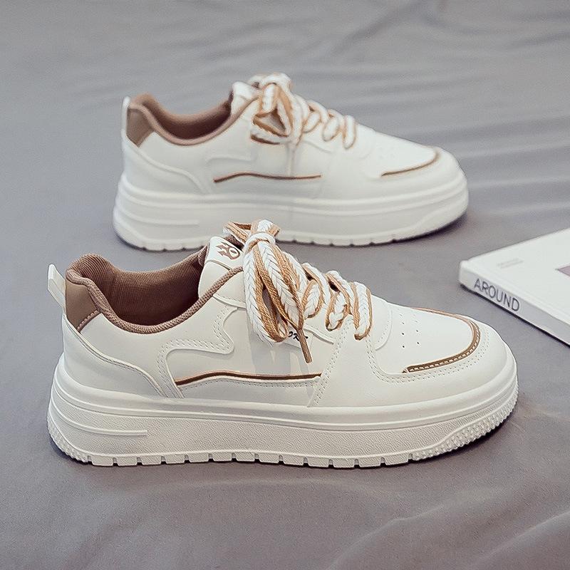 

Women s shoes winter new popular little white shoes high value non-slip thick sole casual versatile women s shoes student board shoes women s shoes 40