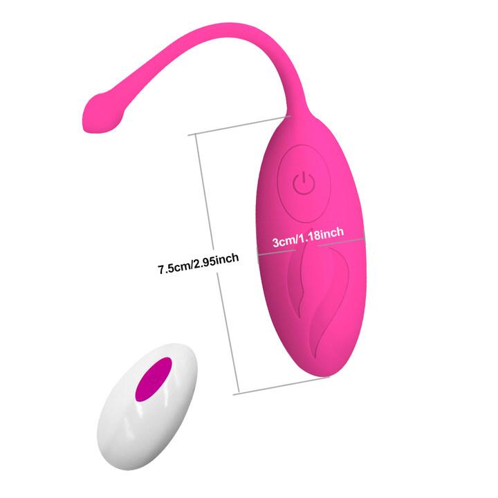 Powerful Wireless Remote Control Vibrating Egg Women Sexy Toy Wearable Clitoral G-Spot Stimulator Female Vibrator Adult Products