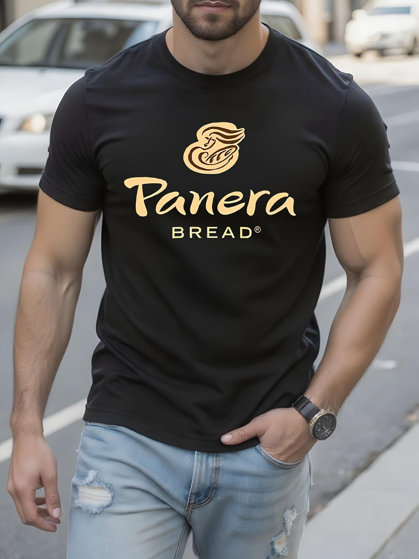 Panera Bread Graphic Tshirt Graphic Tshirt - Black with B... S