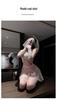 Women's Sensual White Bridal Lingerie: High-End Seductive Cosplay See-Through Soft Gauze Pajamas
