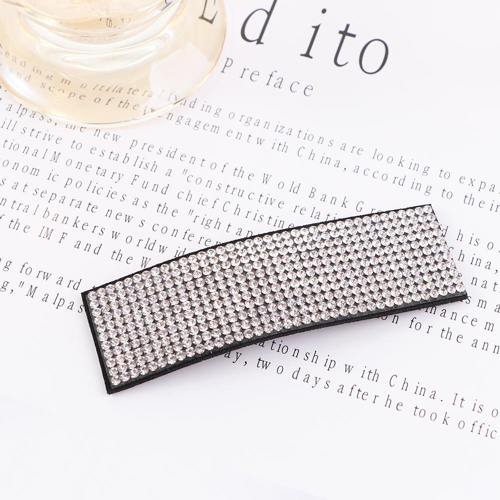 Rectangle Barrettes Rhinestone For Girls Hair Pins Crystal Women Hair Clips Korean Style Barrettes