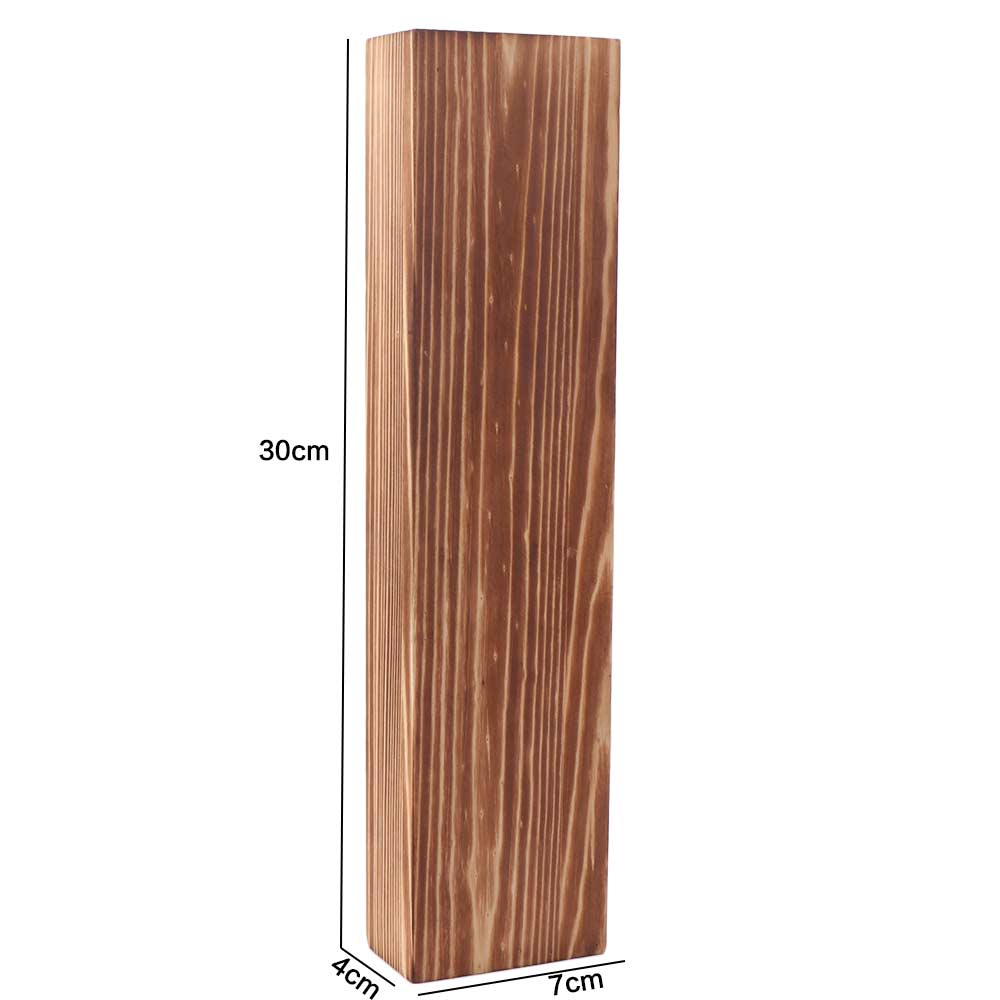 Handmade Wall Plant Vase Wall-mounted Flower Holder Flower Arrangement Wood Wall Planter  Bathroom