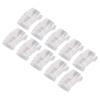 10 Pcs LED Light Strip Connectors 2Pin 8mm Strip to Strip Solderless COB LED Light Strip Connectors