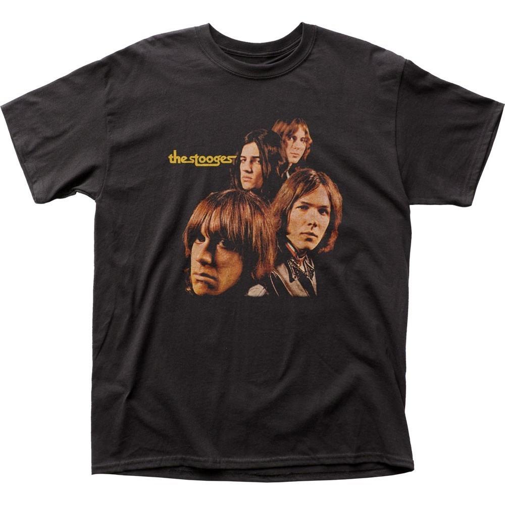 Iggy Pop The Stooges Mens T Shirt Music Classic Concert Rock Band Tee New Black Unisex T-Shirt XL