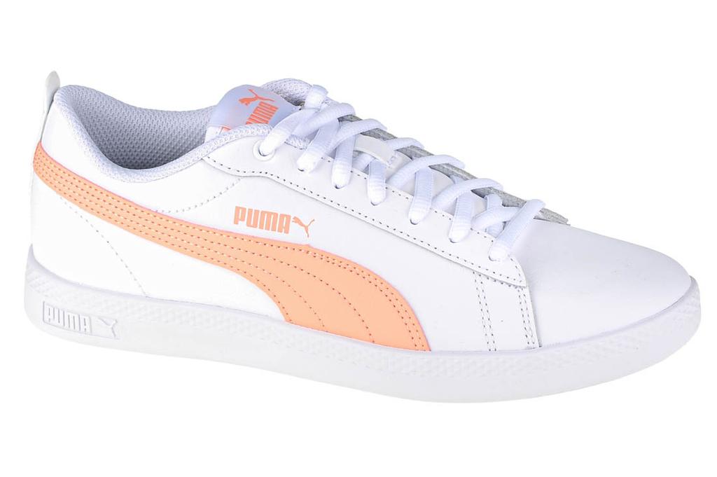 Puma Smash Wmns V2 365208-26, женские, кроссовки, белые купить недорого —  выгодные цены, бесплатная доставка, реальные отзывы с фото — Joom