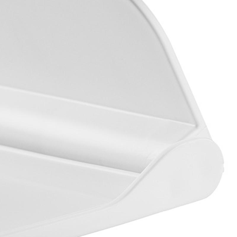 Foldable Plastic Shelf Stick on Wall for Kitchen Bathroom Many Place Extra Storage Needed Wall Mounted Bedside Shelves