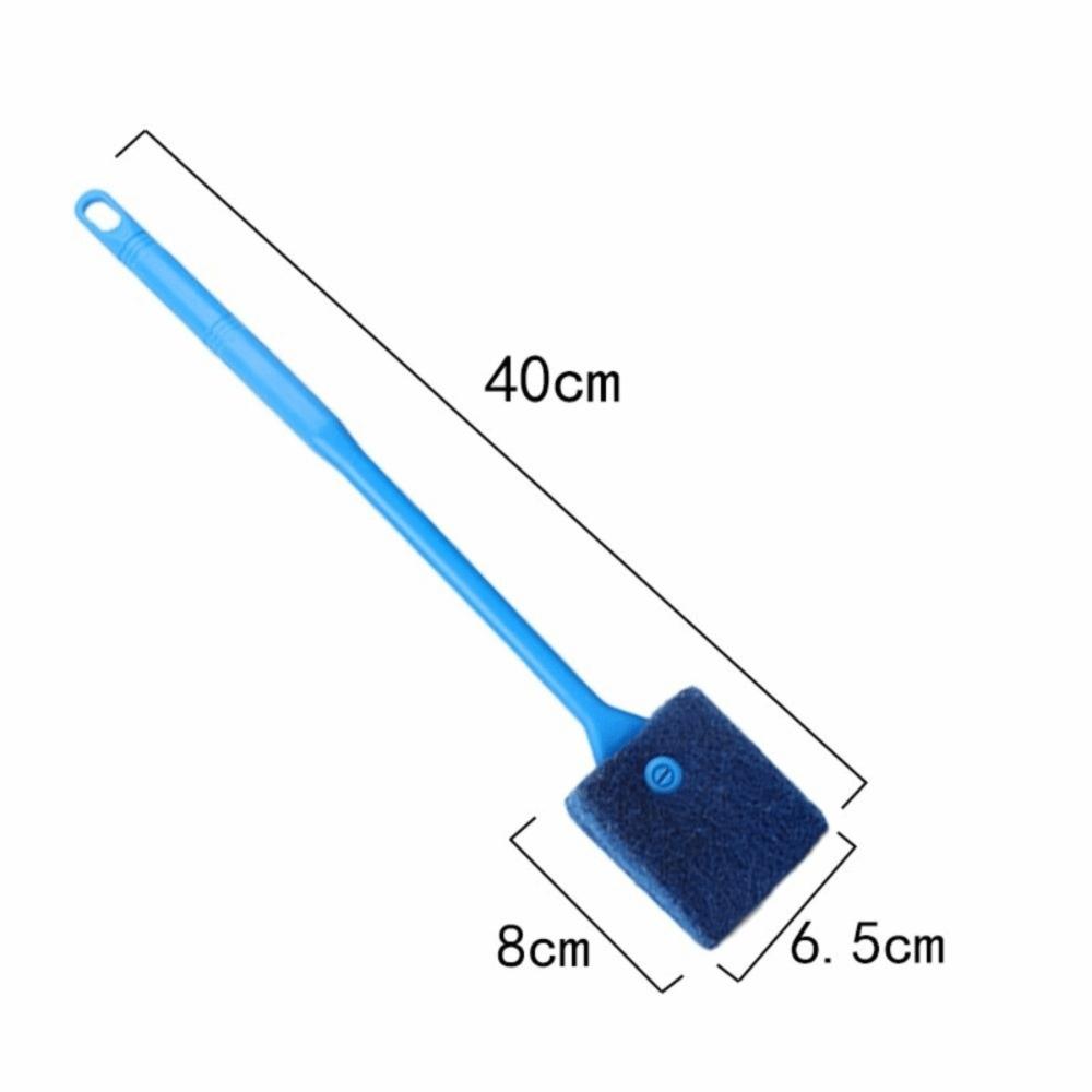 Window Scraping Fish Tank Cleaning Brush Double Sided Sponge Algae Scraper  Glass Acrylic Fish Tank