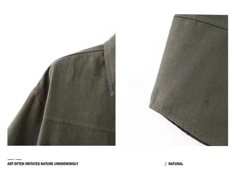 Men's Cross-Border 2025 Workwear: Loose Long-Sleeve Cardigan Shirt for Spring & Autumn