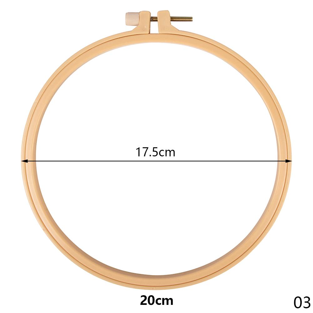 5/6/8Inch Round Wooden Handy Cross Stitch Machine Embroidery Hoop Ring Bamboo Frame Embroidery Hoops DIY Craft Sewing Tools Hot