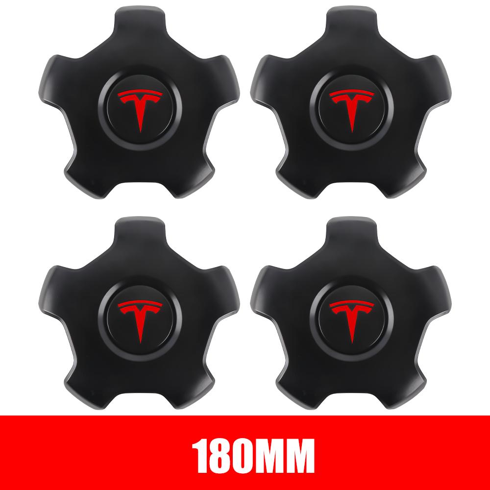 

4pcs ABS Five Claw Type Athletic Hubcaps Car Wheel Center Caps Covers For Tesla Model 3 2017-2023 Auto Decoration Accessories