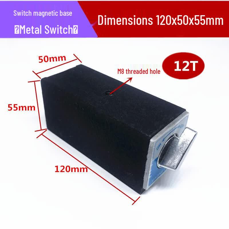 Riqian Switchable Magnetic V-Block Base