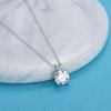 1-5ct D Kolor Moissanit Dia Kobieta Wisiorek Srebrny Naszyjnik dla Kobiet Łańcuszki Impreza Ślubna Biżuteria Drobna 925 Sterlingowe Srebro Naszyjnik