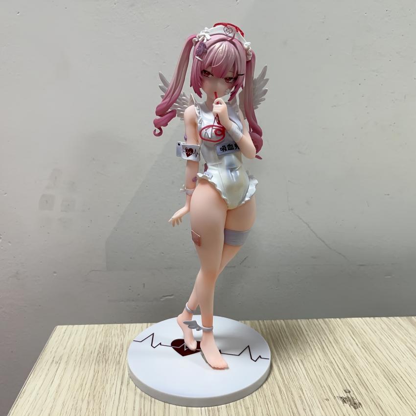 26CM Nurse Ai Tsukuyomi Riko Trainee Bunny Girl Two Style Figure PVC Game Statue Anime Model Action Adult Doll Toys Gifts