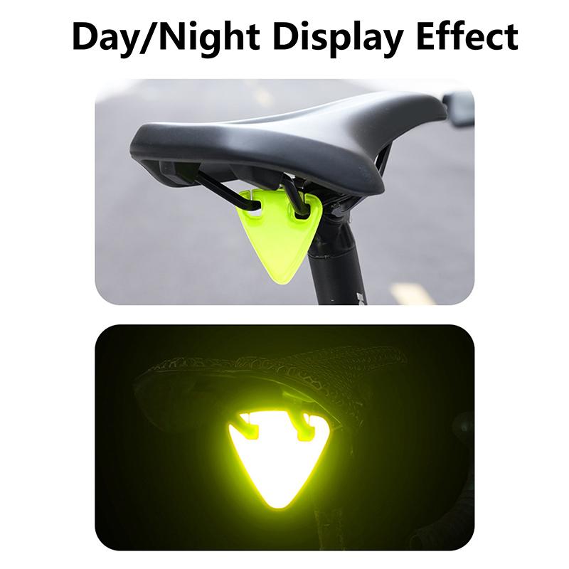 1PC Saftety Mark Bicycle Rim Frame Reflector Bicycle Reflective Stickers Secure Warning Strip Car Motorcyle Night