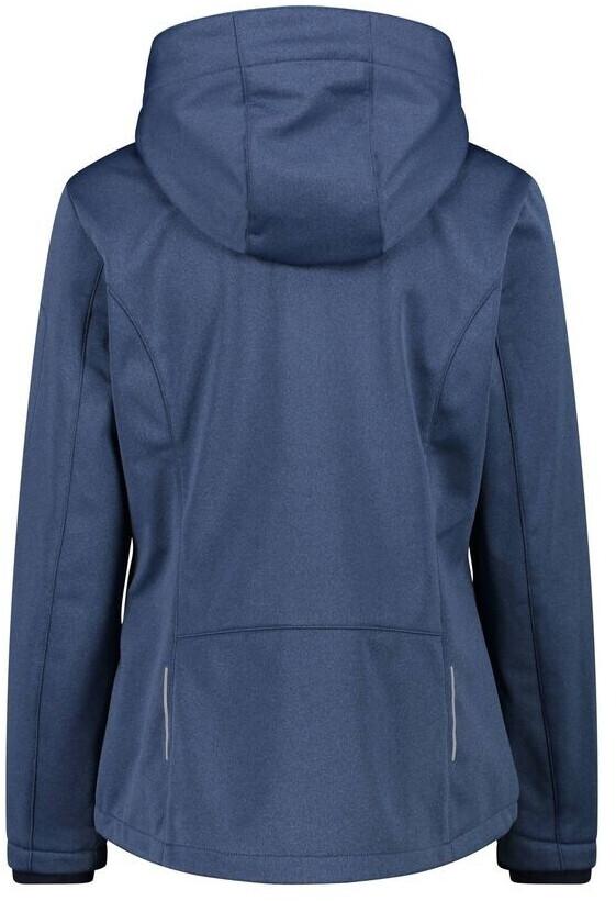 CMP Softshell Jacket Zip Hood Women (39A5006M) Women's Jacket Softshell Jacket Melted (39A5006M) Blue Mel/niagara