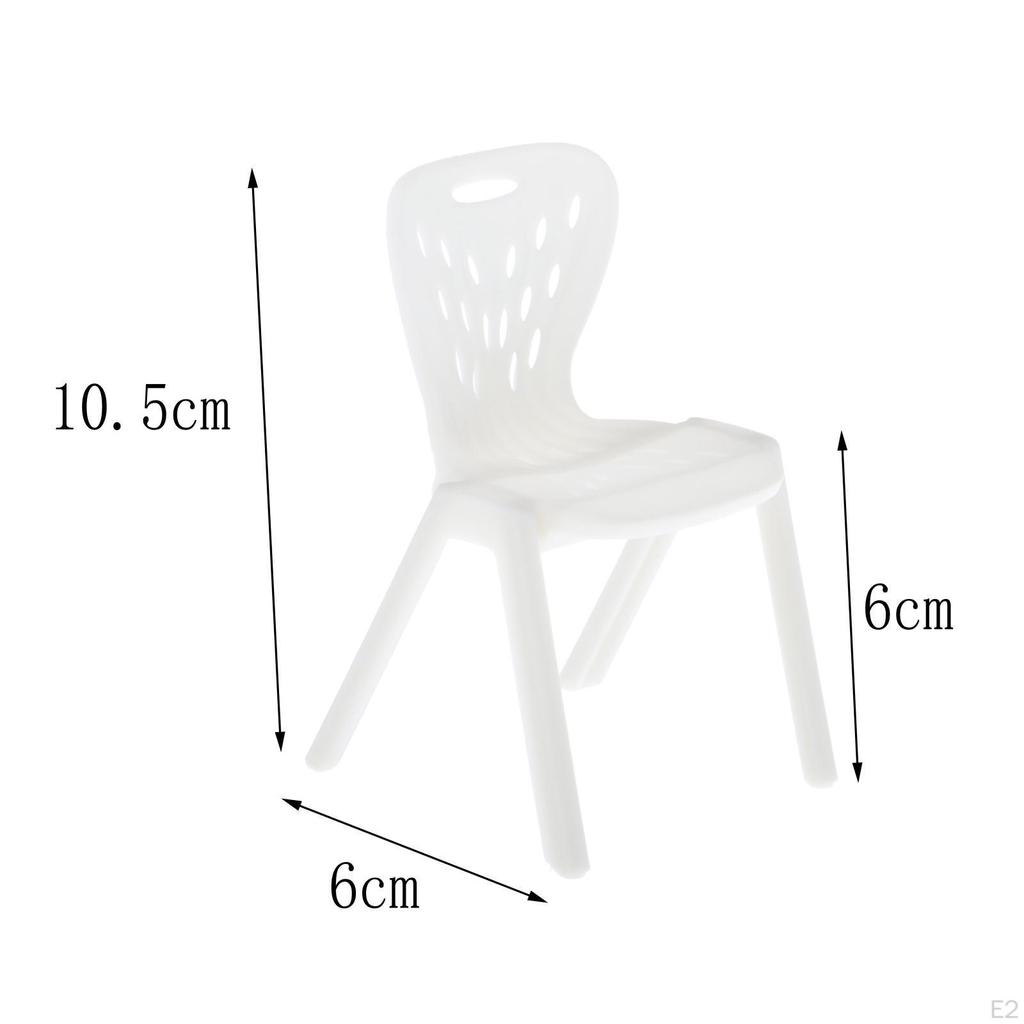1/10 Scale Dollhouse Modern Living Room Chair Models Furniture