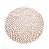 New Placemat for Dining Table Mat Soft PVC Round Placemat Hot Resistant Mats Coffee Cup Table Coaster Home Desktop Decoration