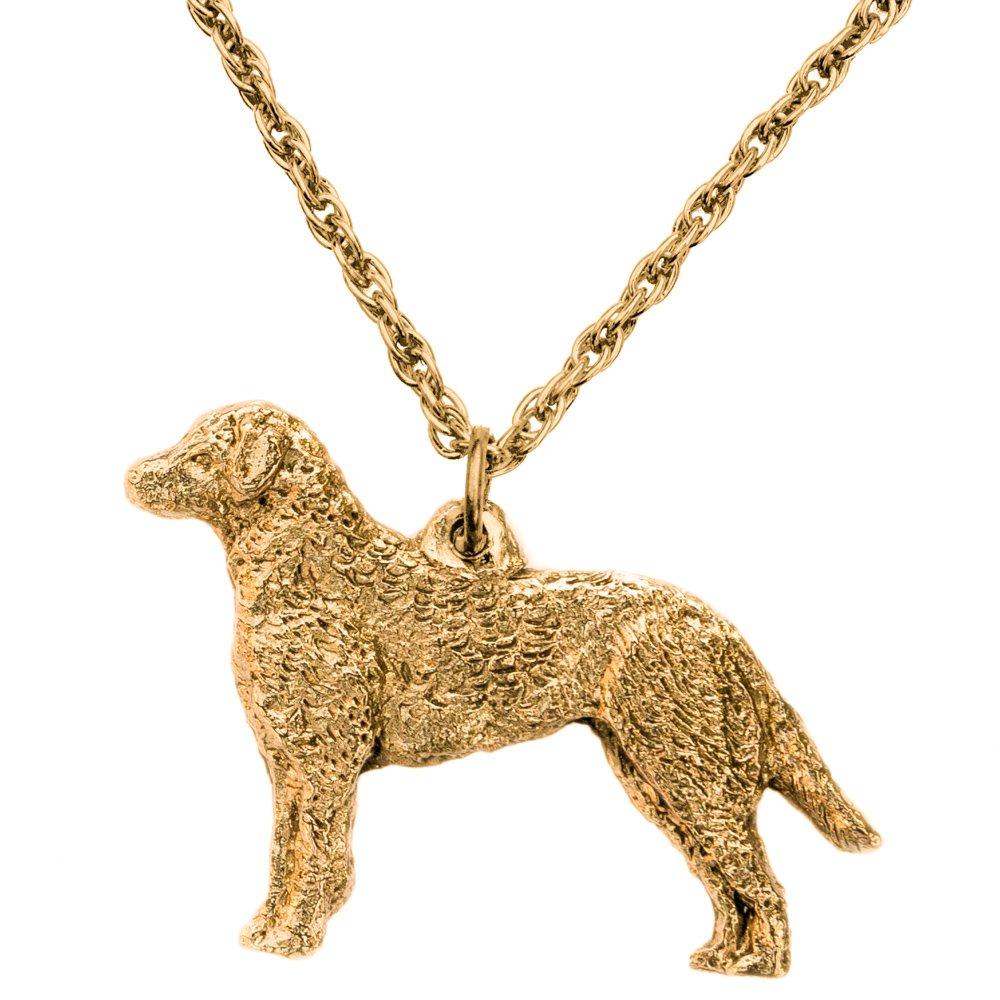 Chesapeake Bay Retriever, British-made Art Dog Pendant Necklace Collection