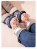 Winter Unisex Baby Indoor Non-Slip Cotton Slippers with Soft Soles and Heel Protection