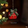 Resin Christmas Tree Hanging Pendant Gingerbread Man Christmas Decoration Xmas Tree Ornament  Xmas