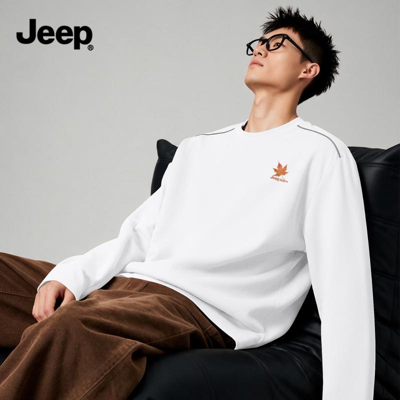 JEEP Men's Long Sleeve Casual T-Shirt