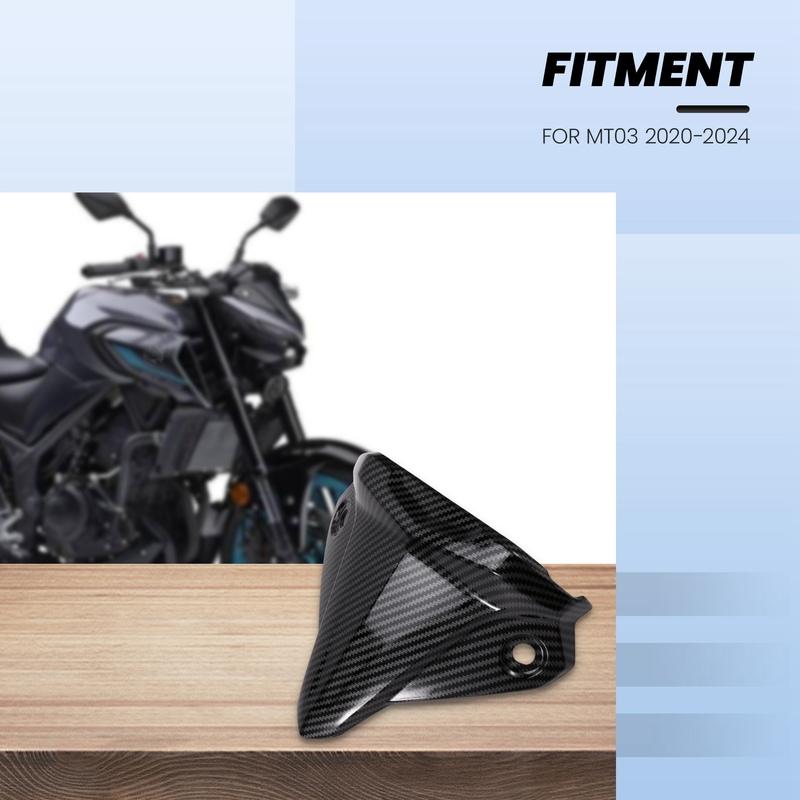 Motorcycle Upper Front Nose Fairing Cover Cowl Panel For  MT-03 MT03 FZ03 2021-2023 Windshield Motor Deflector