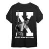 T-shirt Grafica Unisex Malcolm X By Any Means Necessary 338281 Nera Pr Cotone Vestibilità Rilassata Casual Abbigliamento Unisex Manica Corta Divertente T-shirt