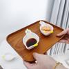 Cartoon Seasoning Dish Soy Sauce Dish Ceramic Dish Tomato Rack Salad Sauce Container Creative Table Decoration Home