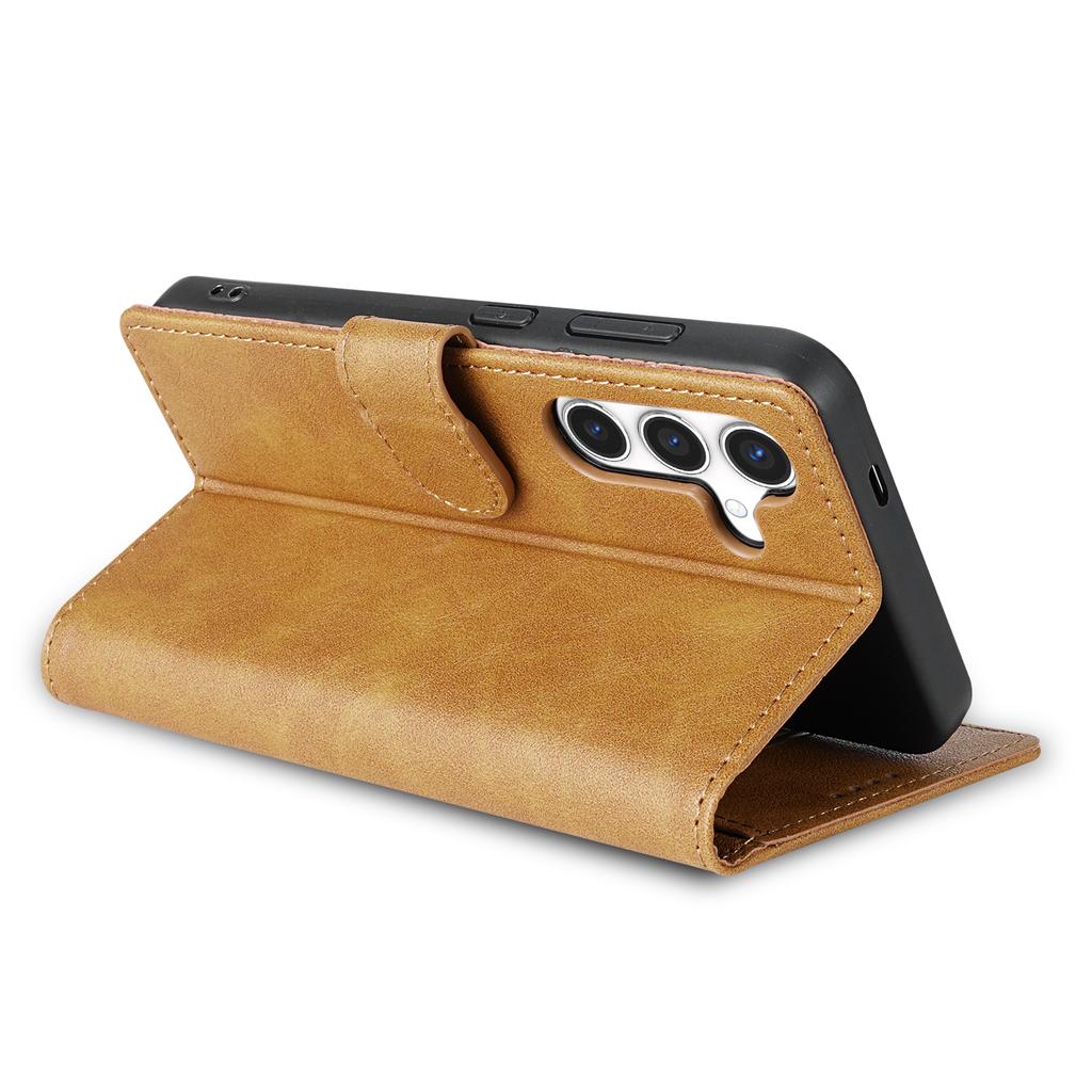 N.BEKUS CSJ-001 For Samsung Galaxy S26 Stand Case PU Leather Wallet Phone Cover