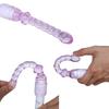 Adult Toy Vibrating Plug Silicone Vibrator Pulled Beads Massager