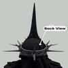 Witch King Helmet, Nazgul Helmet Steel Ringwraith Helmet, Black LOTR Cosplay Helmet Medieval Fantasy Armor