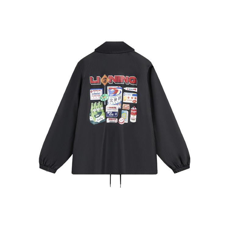 Li Ning Skateboard Jackets & Coats Men s Black AFDU091-1 L