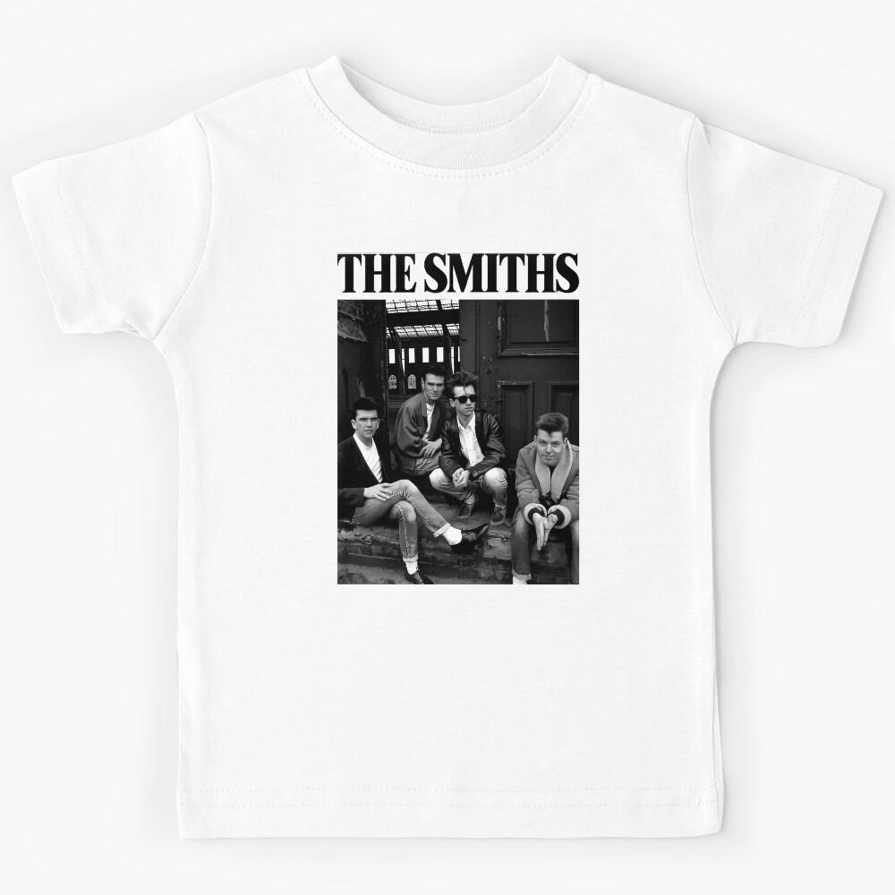 The Smiths Classic Black and White Band Photo AYM Kids T-Shirt 140