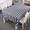 Red Trendy Black Checkered Tablecloth Ideal For Creating A Festive Christmas Vibe