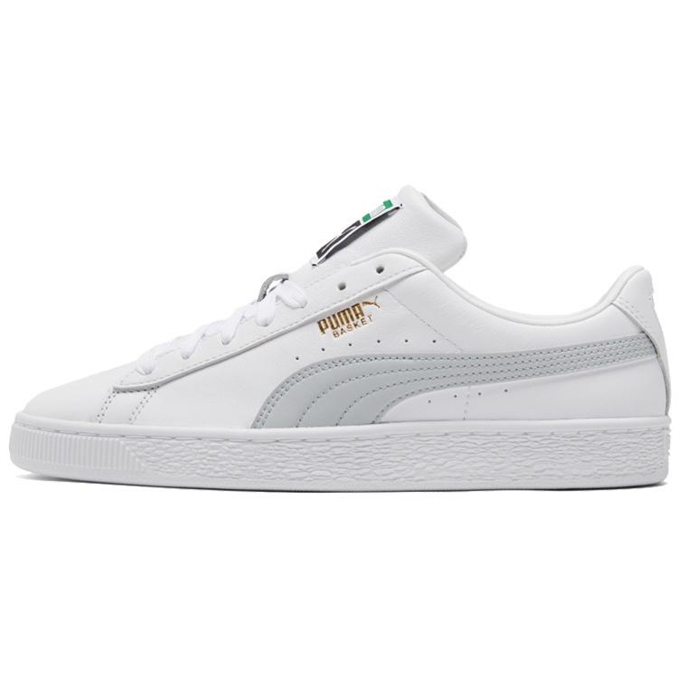 PUMA Basket Classic 21 White Glacial Blue Men s 374923-12 EU 36