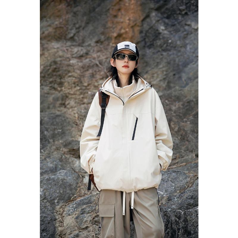 Autumn High-quality Trendy Brand, Grain Liner, Three-proof Charge Jacket