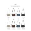 Women Vintage Large Capacity Soft PU Shoulder Bag with Belt Detail for Daily Commute