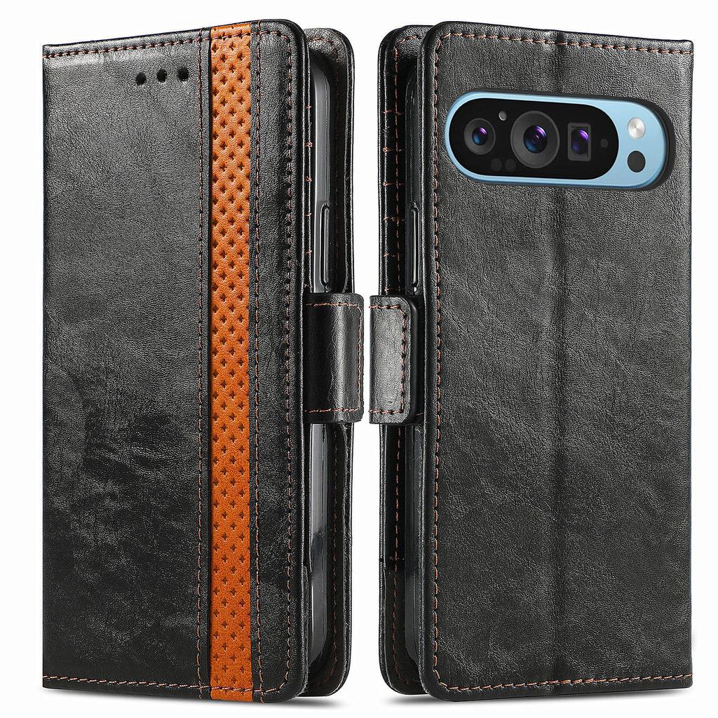For Google Pixel 10 Pro/Pixel 10/Pixel 9 Pro/Pixel 9 Phone Cases CASENEO PU Leather Cover Stand with RFID Blocking Wallet