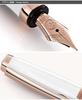 Twisbee Diamond 580 Fountain Pen, White Rose Gold GT, 1.1 Ink, TW100760