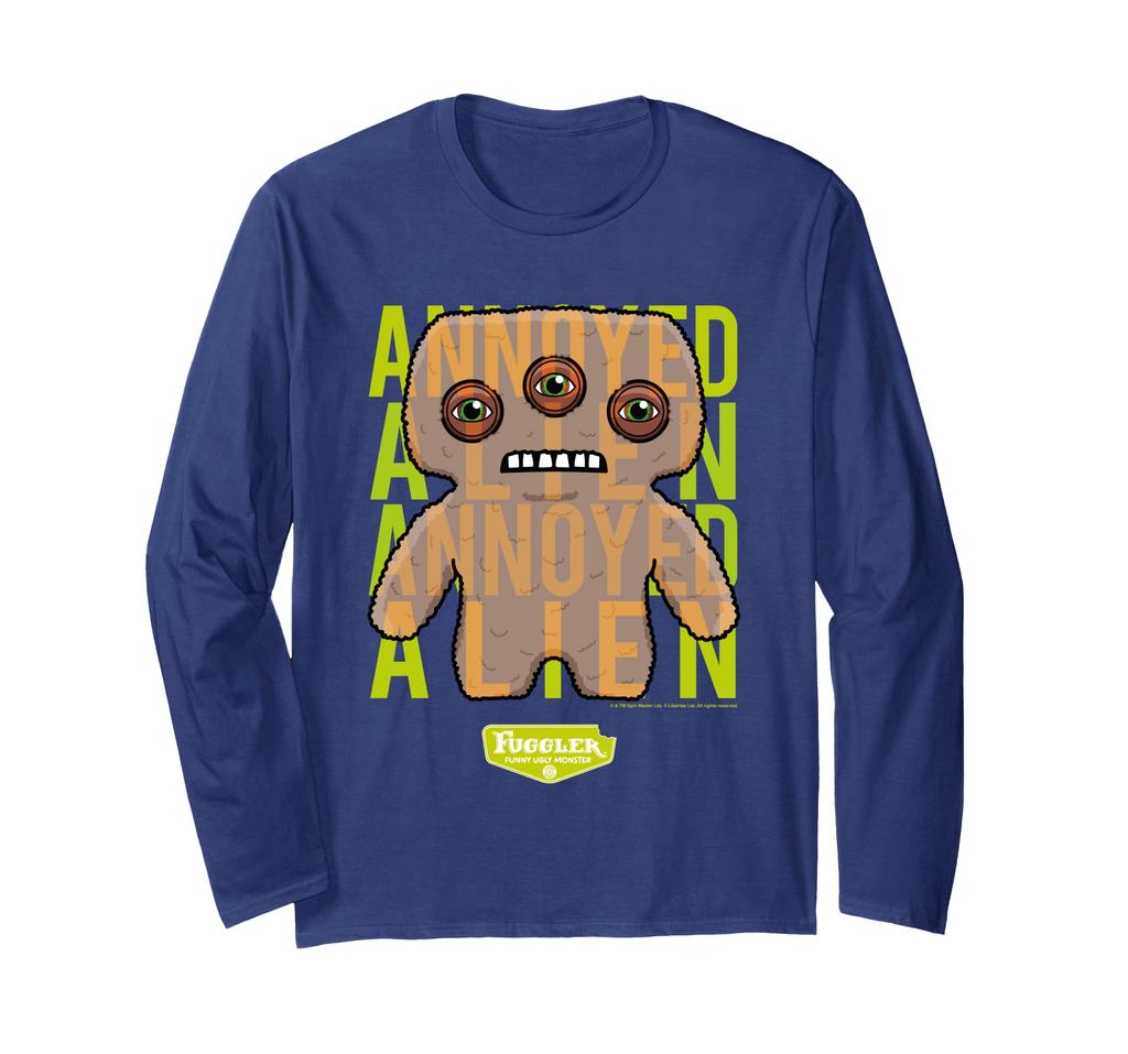 FUGGLER Inard Alien Brown Originals Long Sleeve T-Shirt