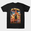 Asiatische Größe Baumwolle Unisex T-Shirt Druck T-Shirt Big Trouble In Little China T-Shirt No-Cut Print Reguläre Passform