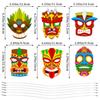 Theme Mask Hawaiian For Halloween Party Decorations Role Play Stage Performance