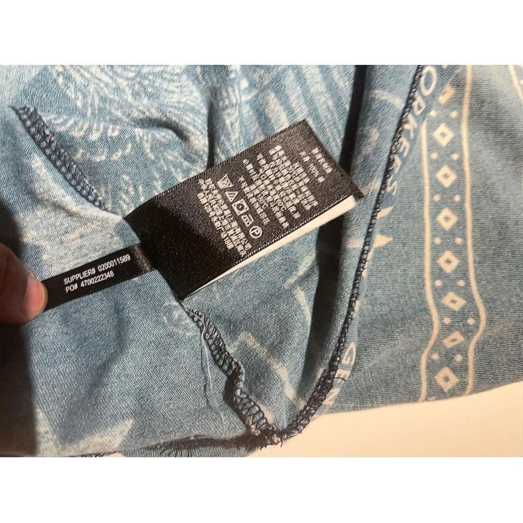 Used RRL Double R L Henley Neck T-shirt M