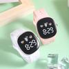 Yousheng LED Electronic Watch Square Life Waterproof Adjustable Soft Silicone Band Boys Girls Sports Wristwatch Birthday Gift