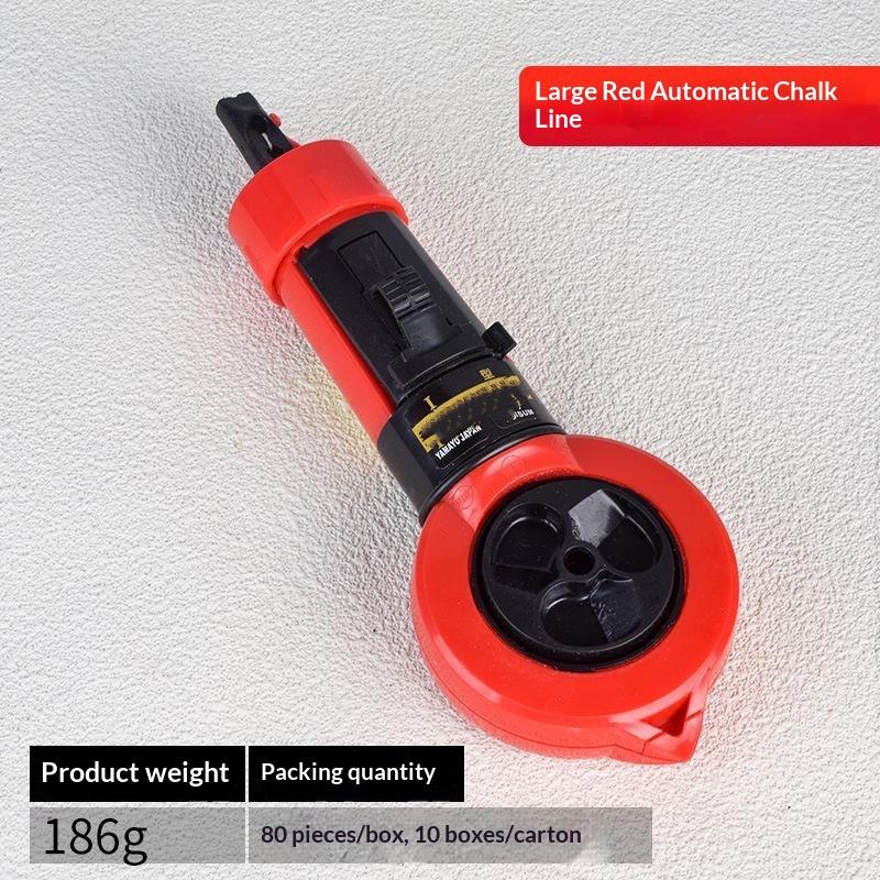 Automatic Rewinding Carpentry Ink Drawing Line Marker Carpenter Tools Wood Scriber Ground Nylon Wire